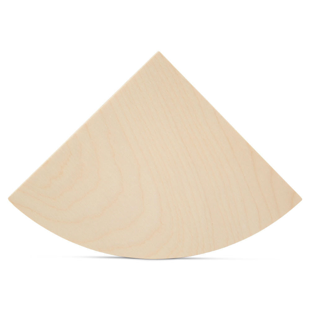 Woodpeckers Crafts 7" Wood Watermelon Slice Cutout, 7" x 5" x 1/4"