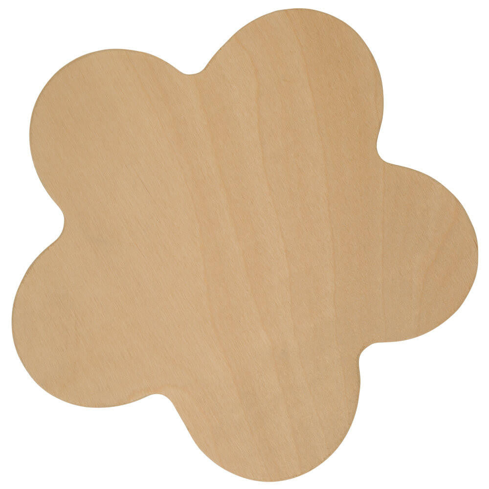 Woodpeckers Crafts 7" Wooden Flower Cutout