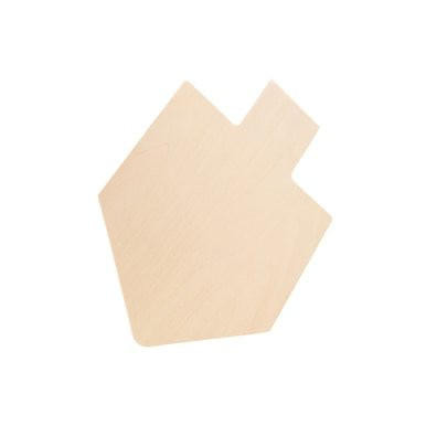 Woodpeckers Crafts 8-1/2" Dreidel Wood Cutout, 8-1/2" x 1/8"