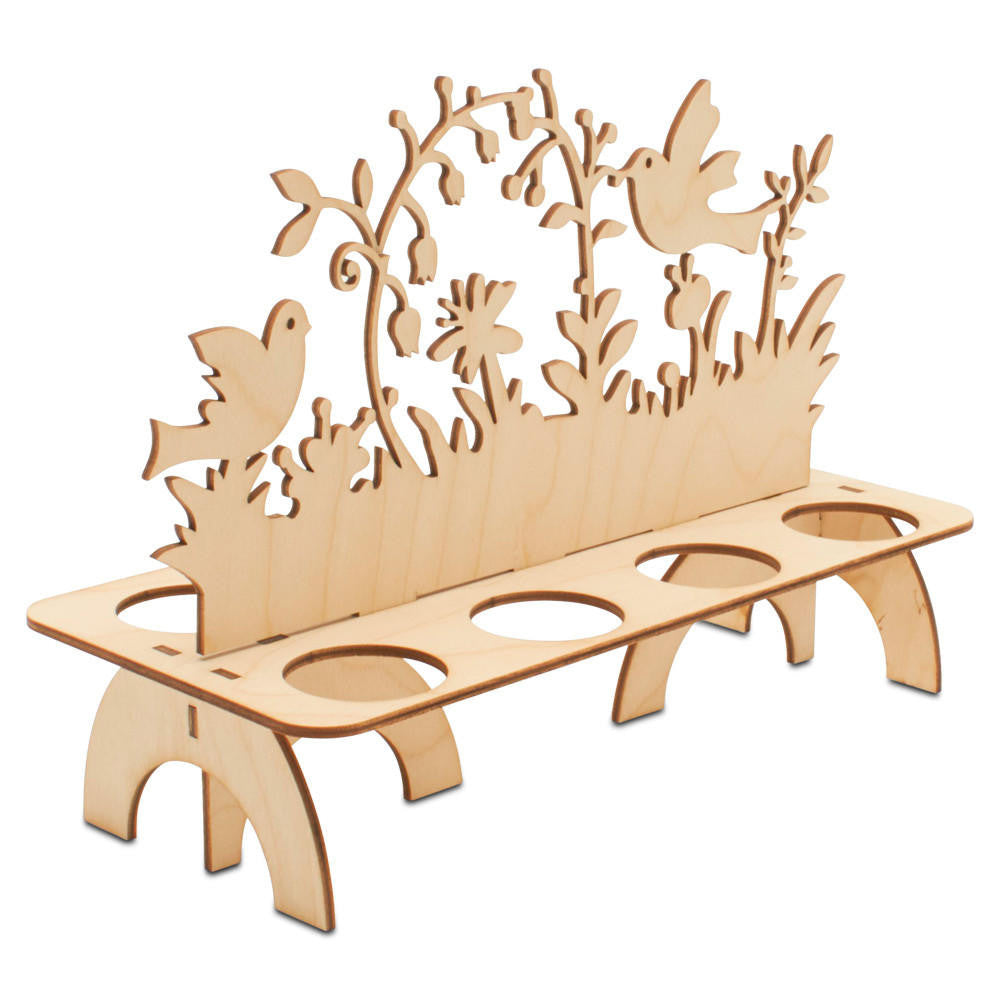 Woodpeckers Crafts 8-Egg Display Garden Scene Kit