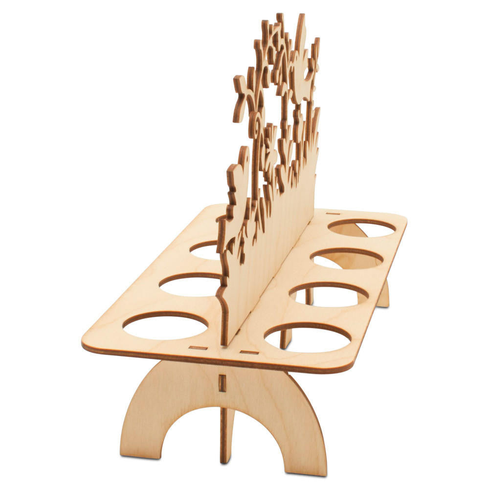 Woodpeckers Crafts 8-Egg Display Garden Scene Kit