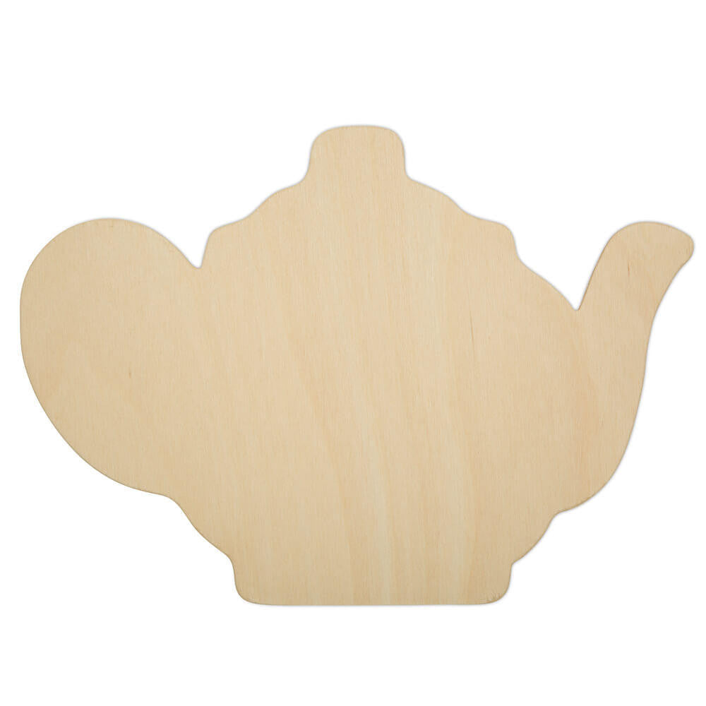 Woodpeckers Crafts 8" Tea Kettle Wood Cutout
