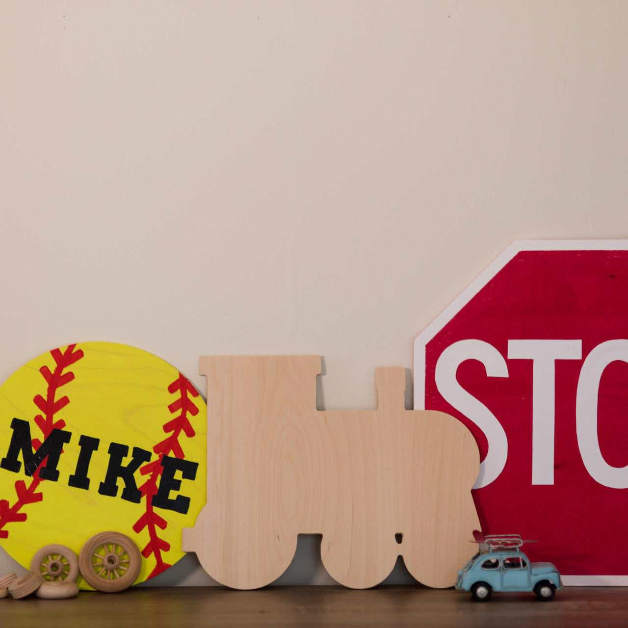 Woodpeckers Crafts 8" Wood Train Cutout, 8" x 6.5" x 1/4"