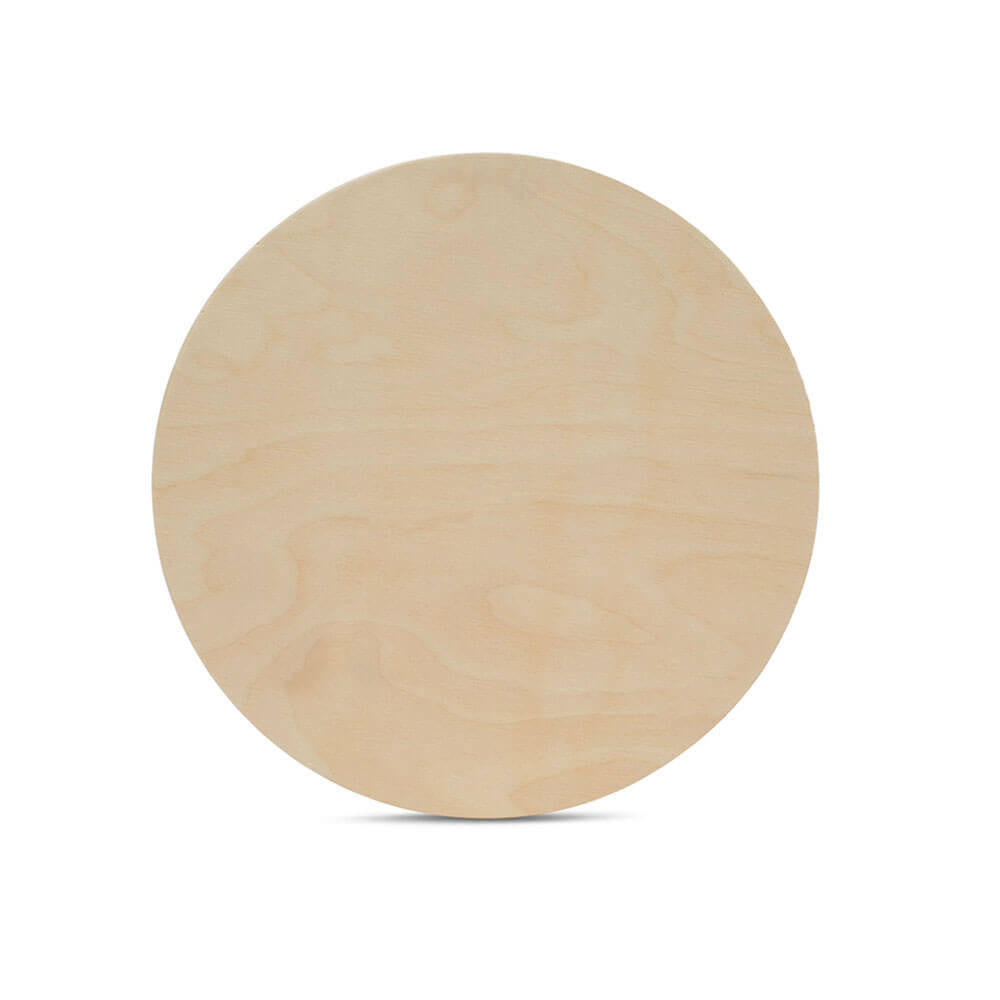 Woodpeckers Crafts 9" Circle Wooden Cutout, 1/2" Thick