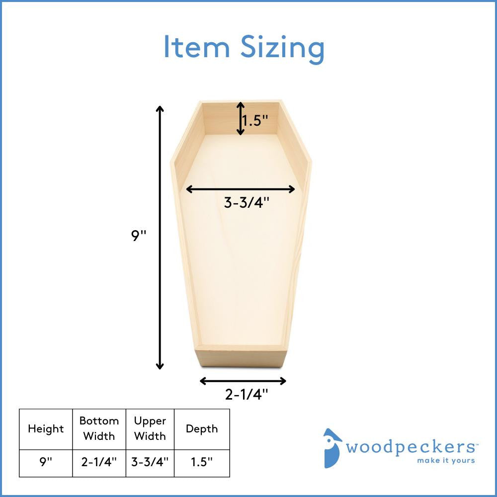 Woodpeckers Crafts 9 Open Coffin