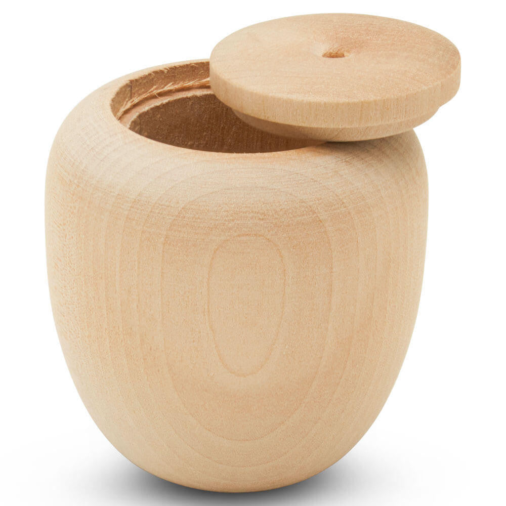 Woodpeckers Crafts Apple Trinket Box