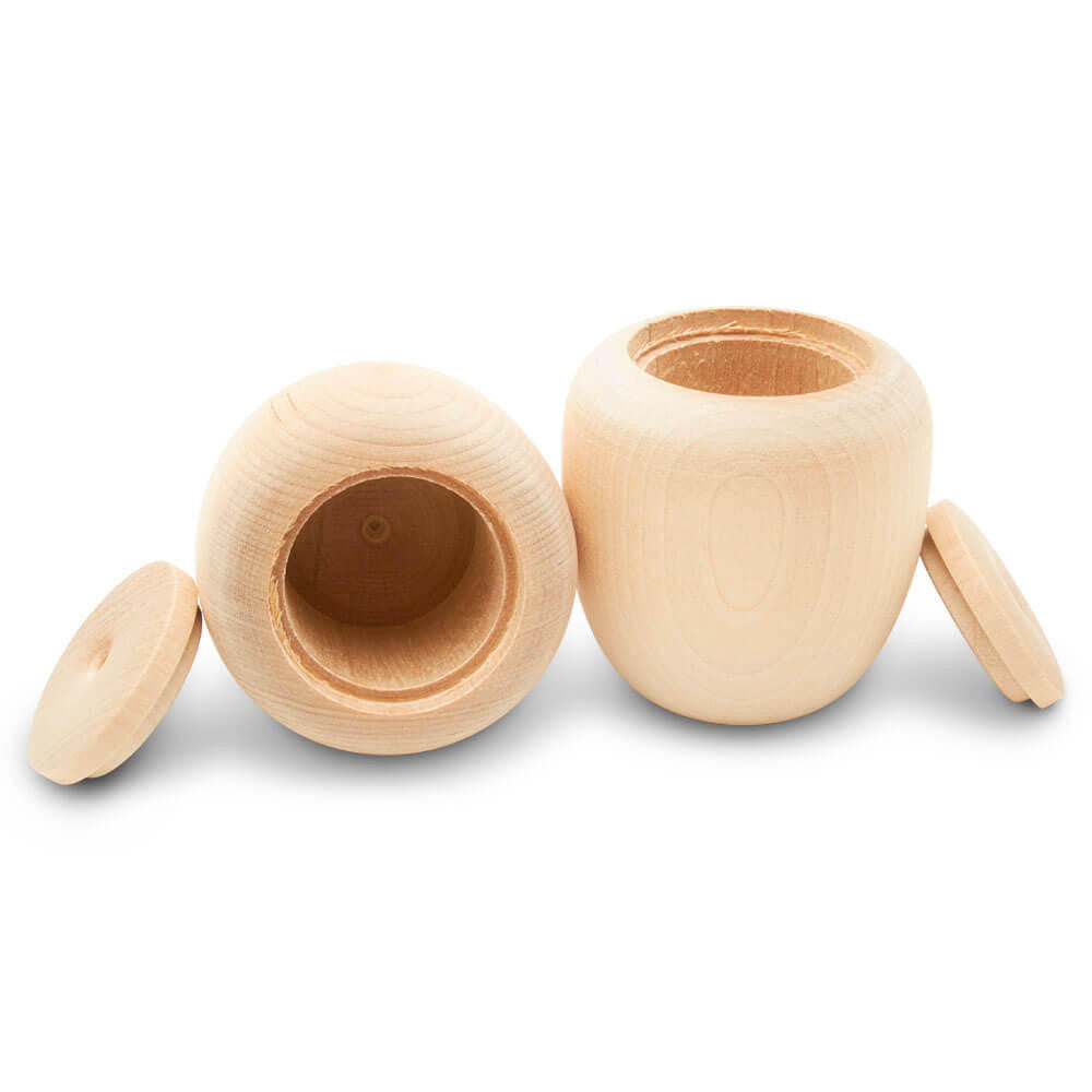 Woodpeckers Crafts Apple Trinket Box