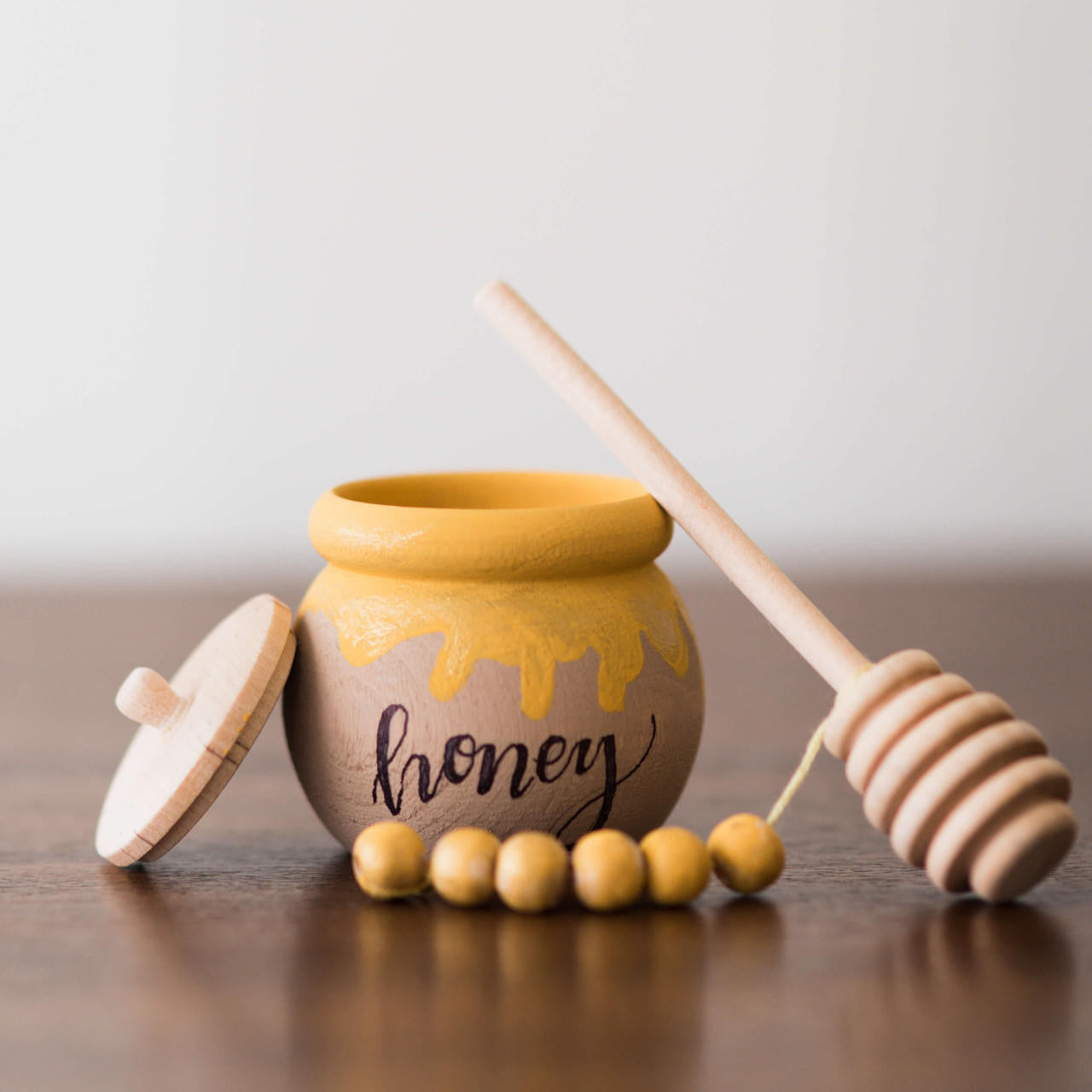 Woodpeckers Crafts Bean Pot Trinket Box