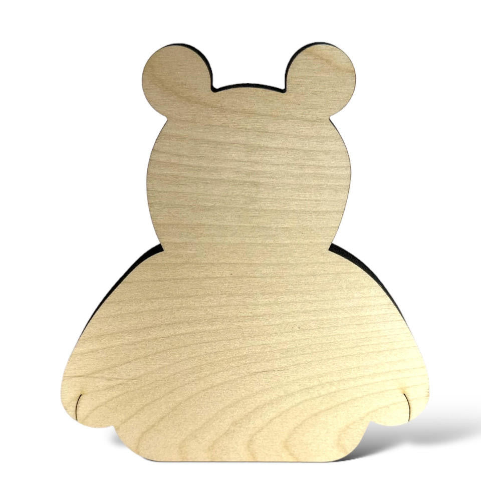 Woodpeckers Crafts Bear Shelf Sitter, by Pickitz