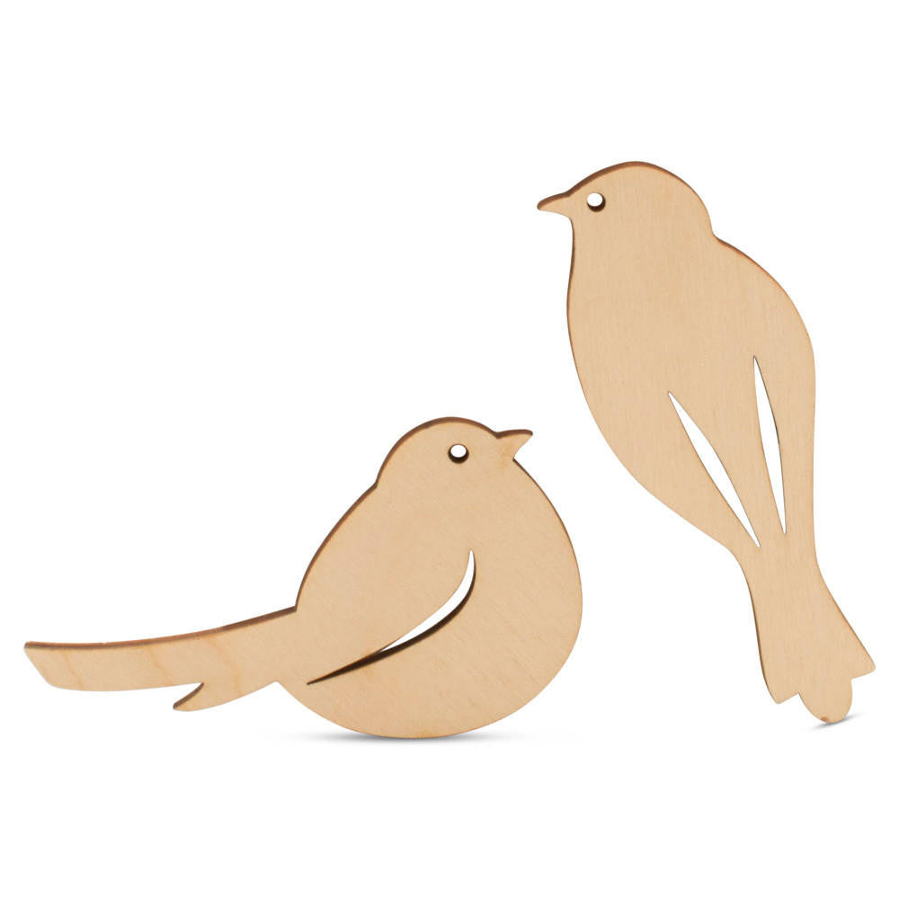 Woodpeckers Crafts Bird Nest Cutout Kit with 2 Bird Cutouts