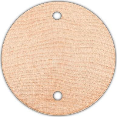 Woodpeckers Crafts Birthday Board Wood Circle, 1-1/4"