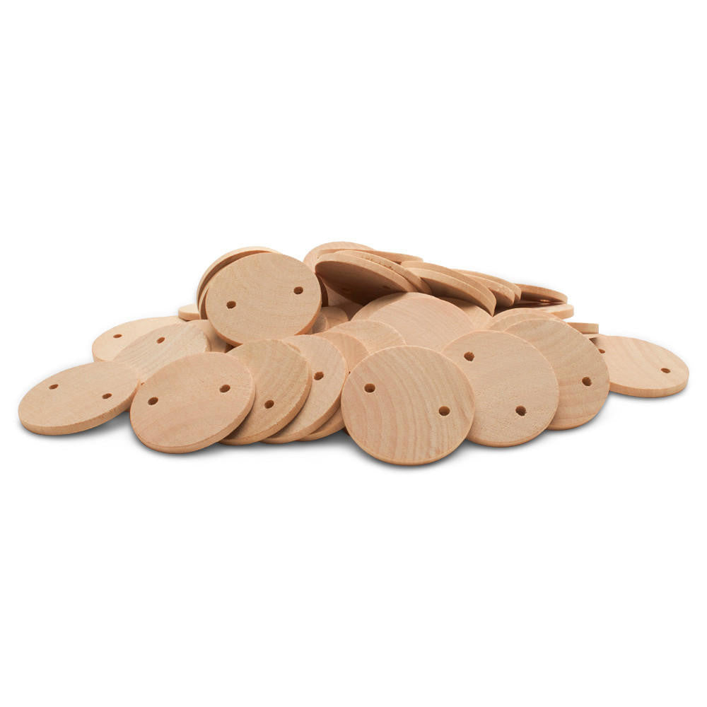 Woodpeckers Crafts Birthday Board Wooden Circle, 1-1/2"