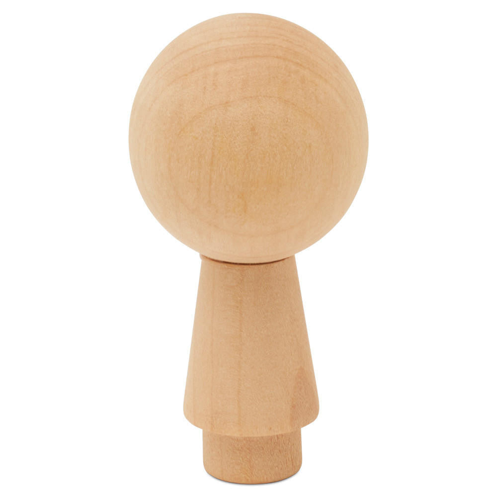 Woodpeckers Crafts Boy Kokeshi Doll, 2-¾”