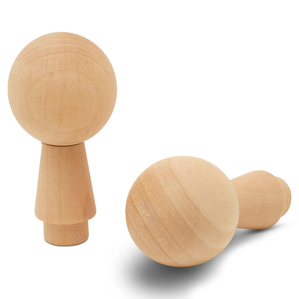 Woodpeckers Crafts Boy Kokeshi Doll, 2-¾”