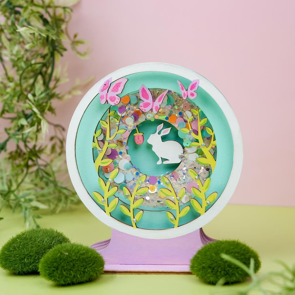 Woodpeckers Crafts Bunny in the Branches Layer'em, 5-Piece Kit