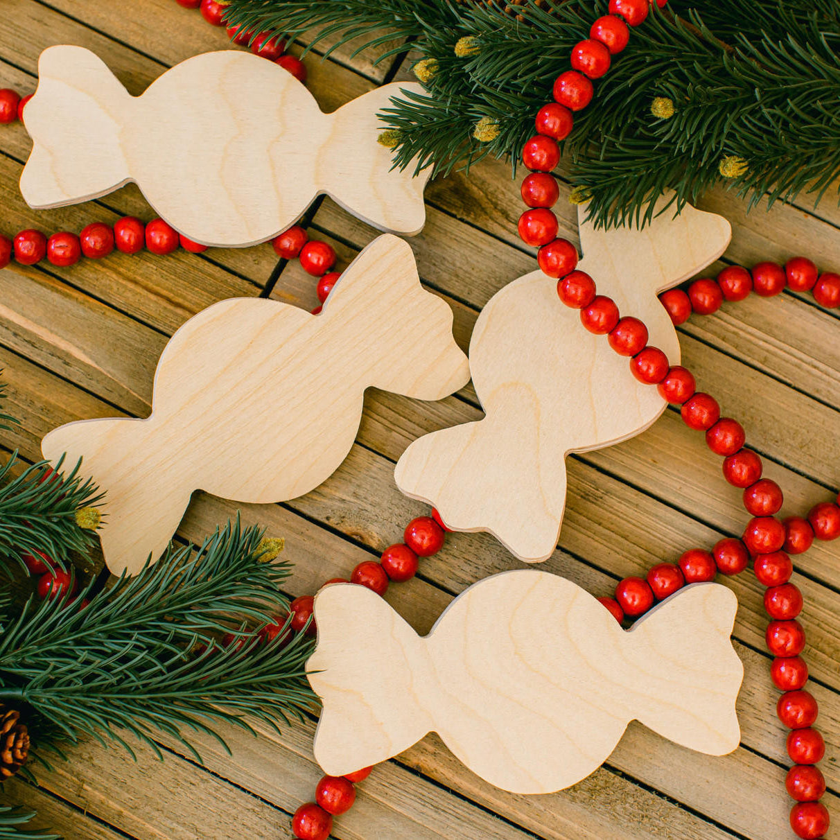 Woodpeckers Crafts Candy Cutout Small 6" X 3"