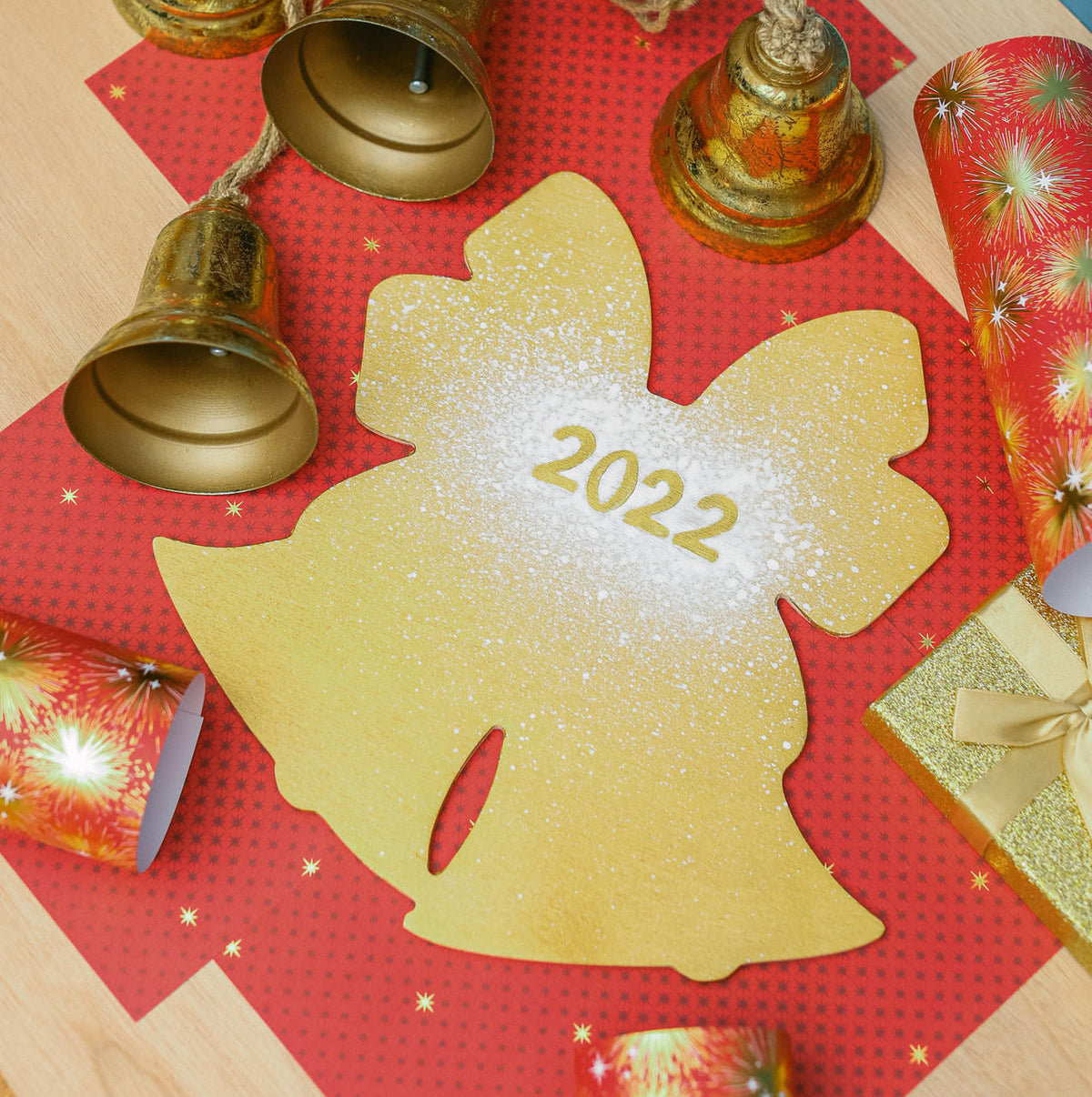 18" Christmas Bells Cutout