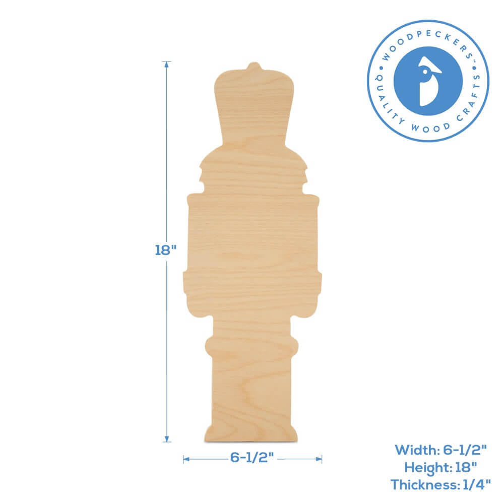 Christmas Nutcracker Cutout 18" X 6-1/2"