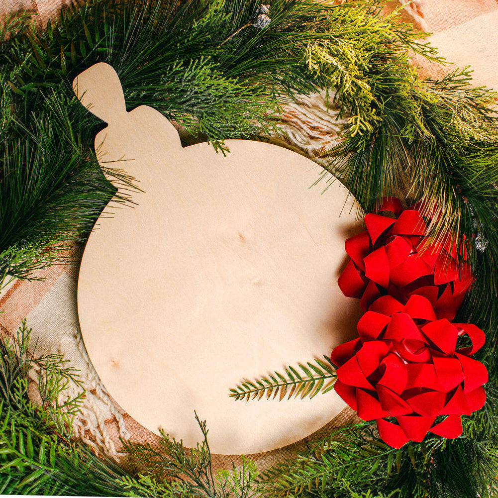 Woodpeckers Crafts Christmas Ornament Cutout 12" x 8.8"