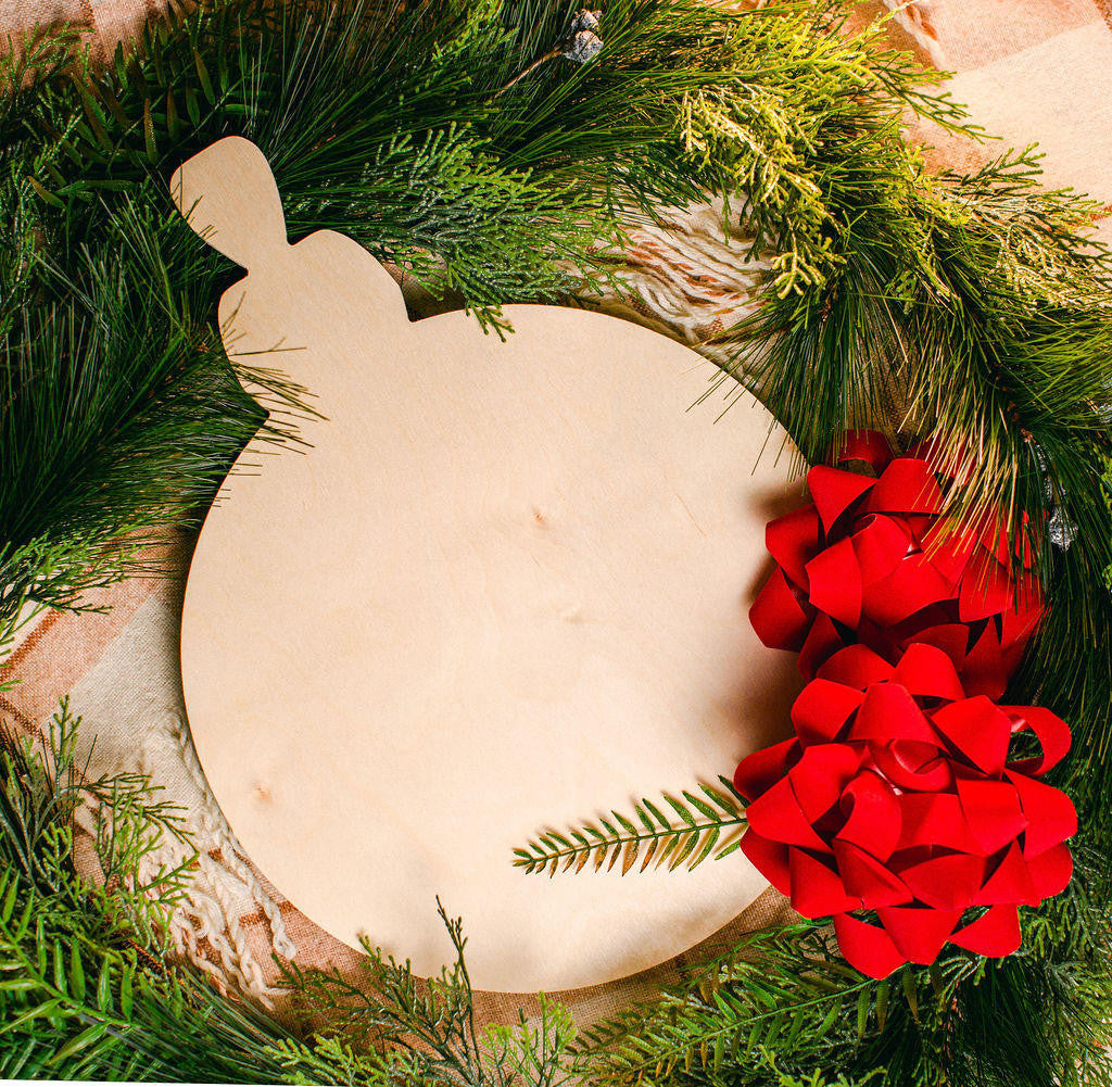 Christmas Ornament Cutout 12" x 8.8"