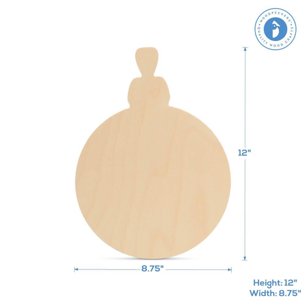 Christmas Ornament Cutout 12" x 8.8"