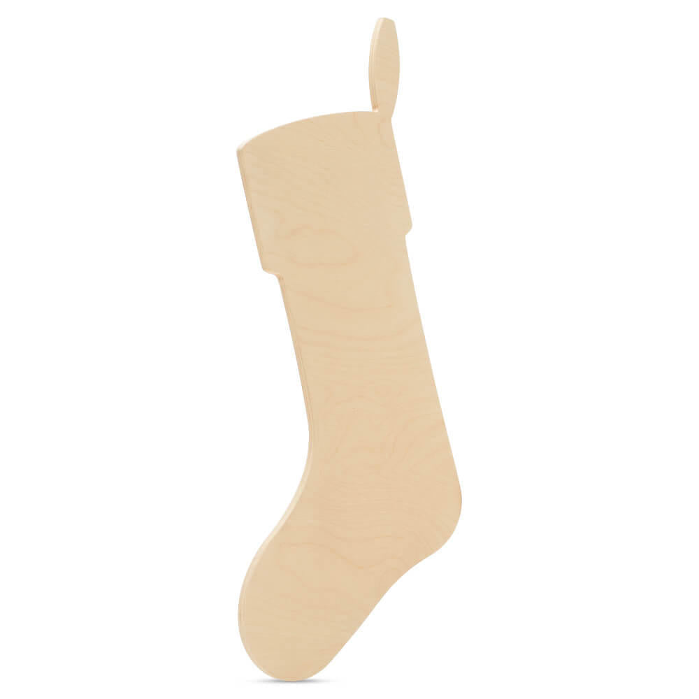 Christmas Stocking Cutout, Large 12" x 6"