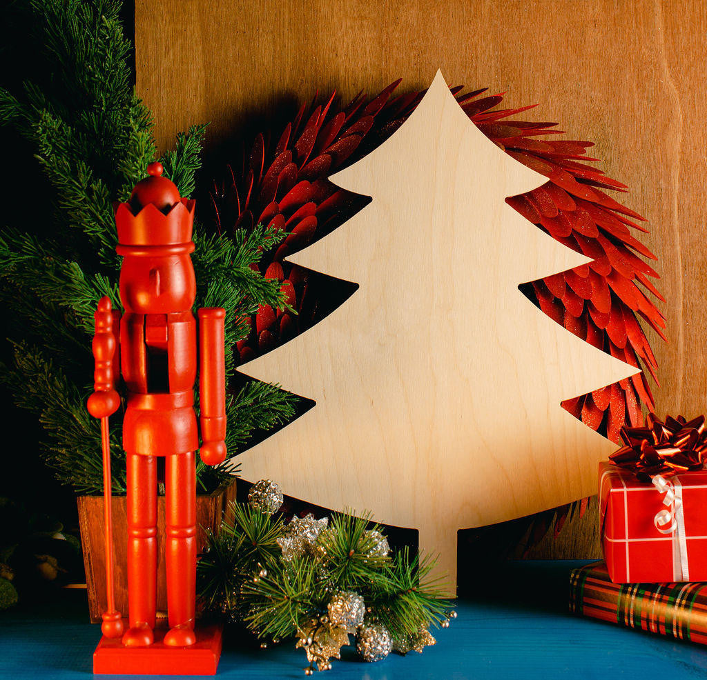 Christmas Tree Cutout Jumbo 18"L x 16.5"W