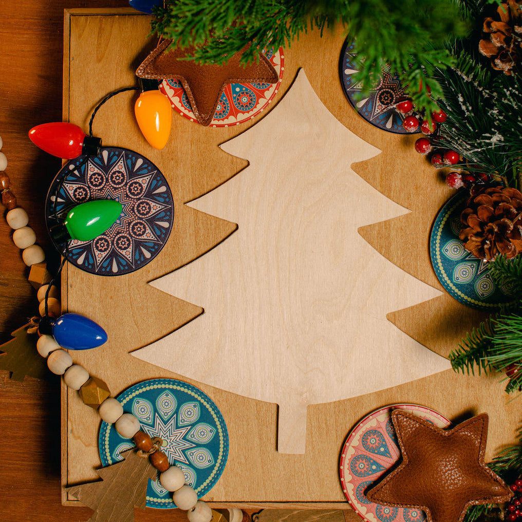 Woodpeckers Crafts Christmas Tree Cutout Large 12"L x 10.25"W