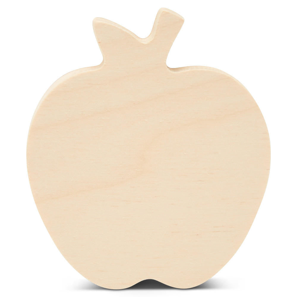 Woodpeckers Crafts Chunky Apple Cutout