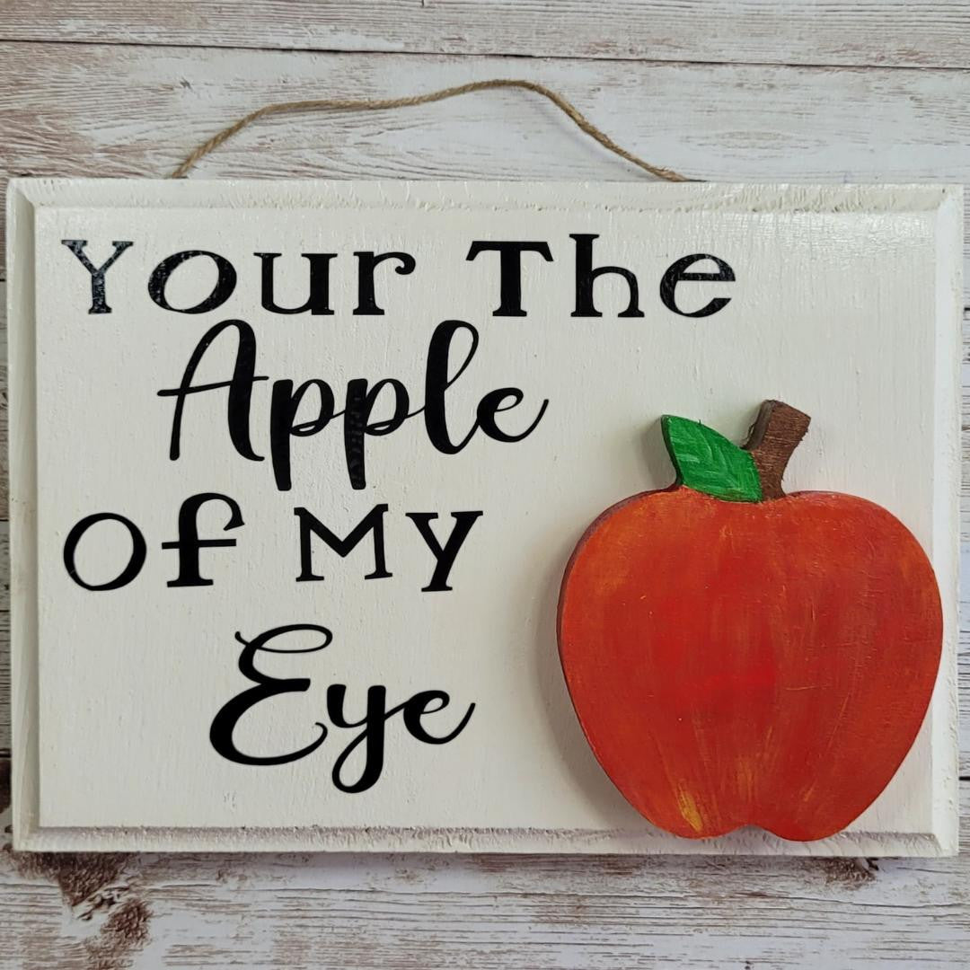 Woodpeckers Crafts Chunky Apple Cutout