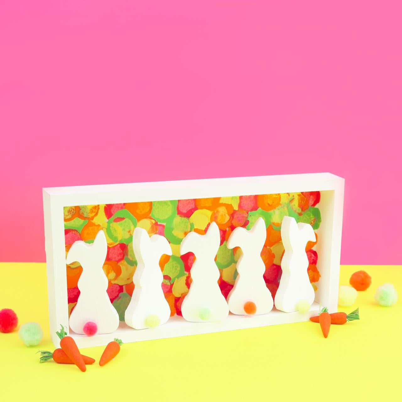 Woodpeckers Crafts Chunky Bunny Cutout