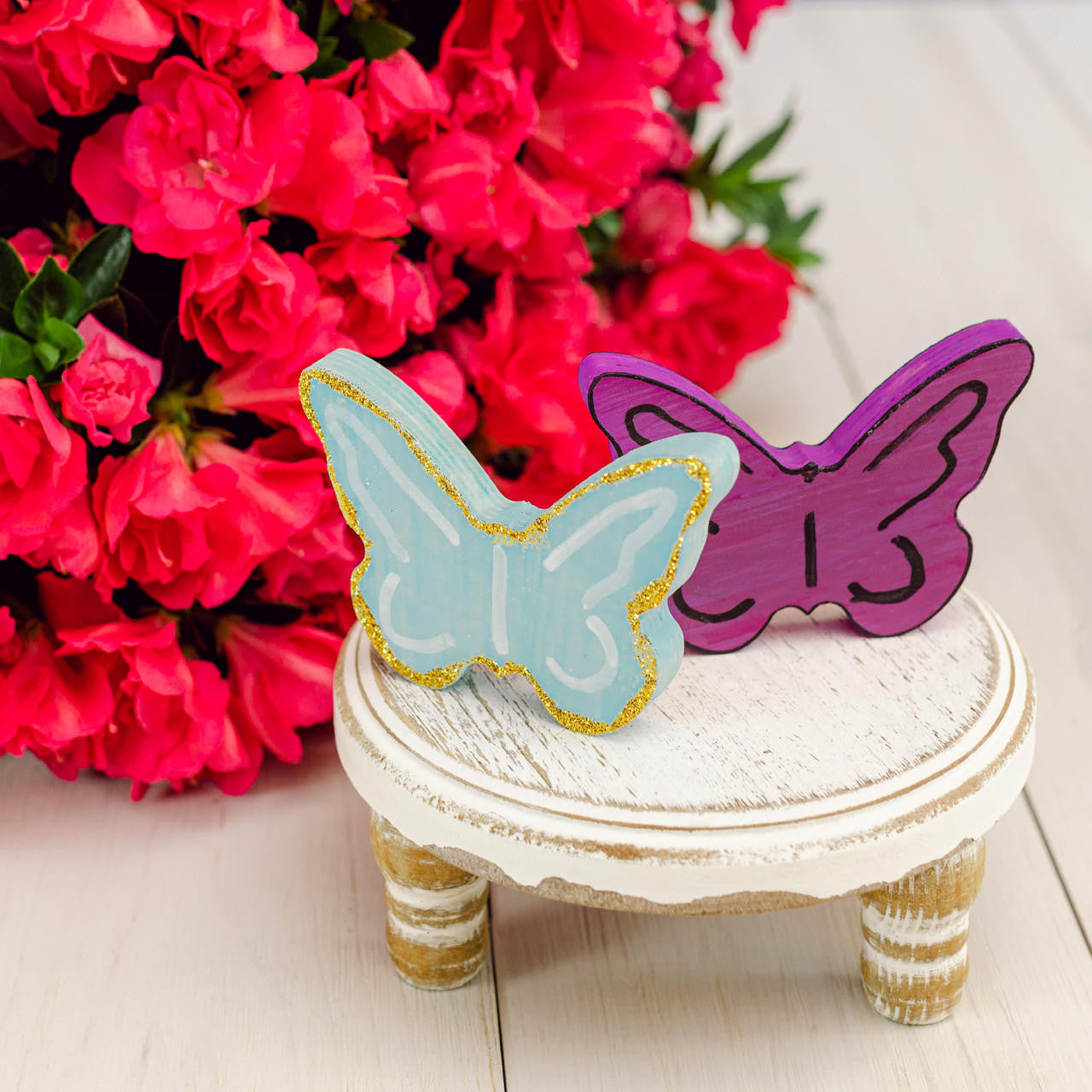 Woodpeckers Crafts Chunky Butterfly Cutout