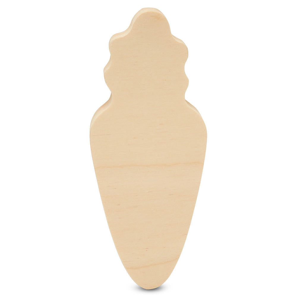 Woodpeckers Crafts Chunky Carrot Cutout