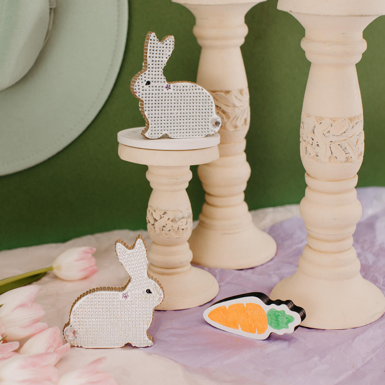 Woodpeckers Crafts Chunky Carrot Cutout