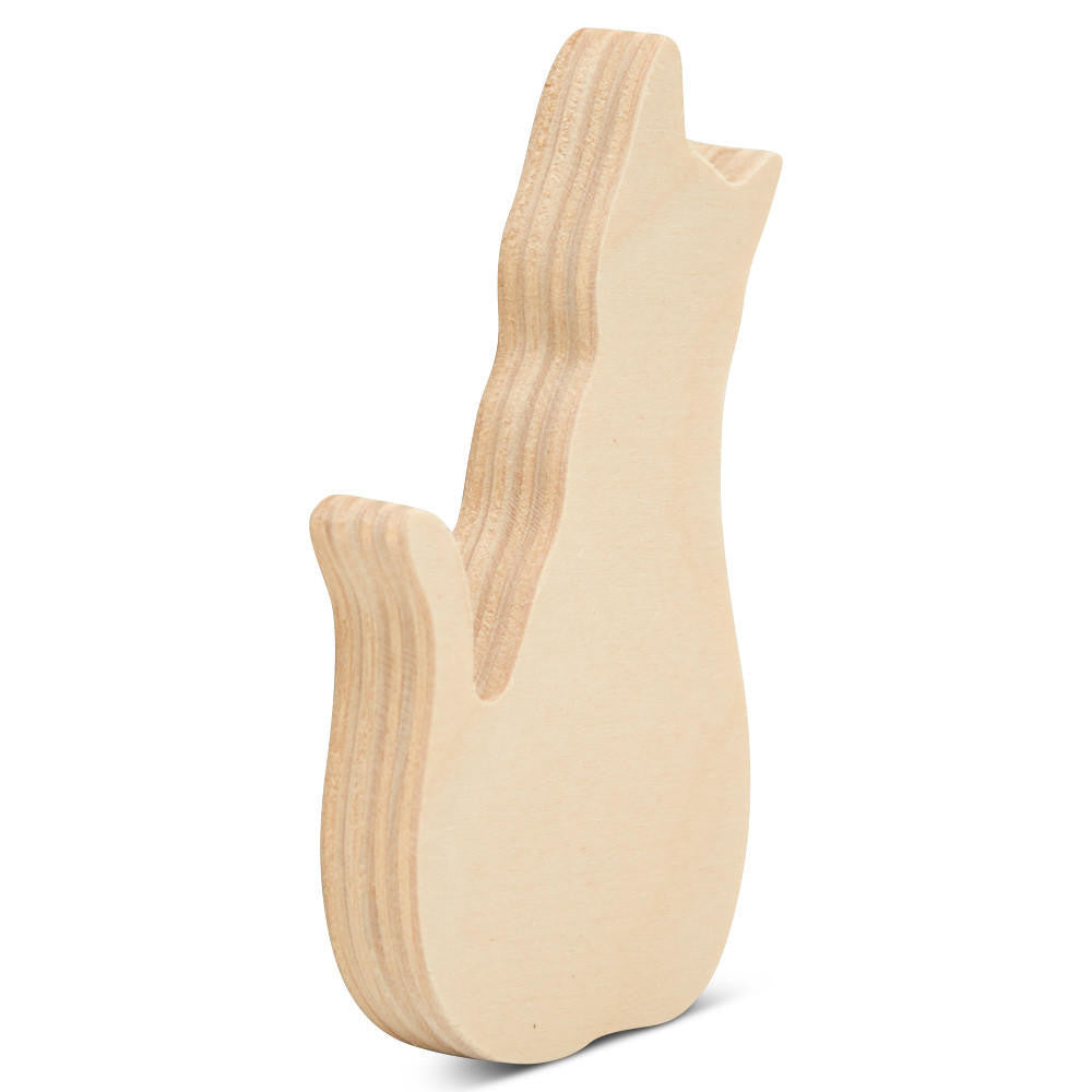 Woodpeckers Crafts Chunky Cat Cutout