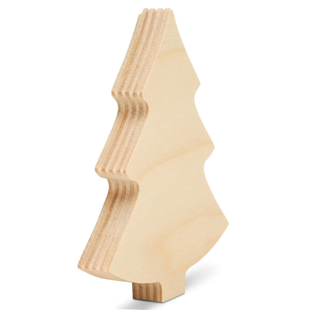 Woodpeckers Crafts Chunky Christmas Tree Cutout
