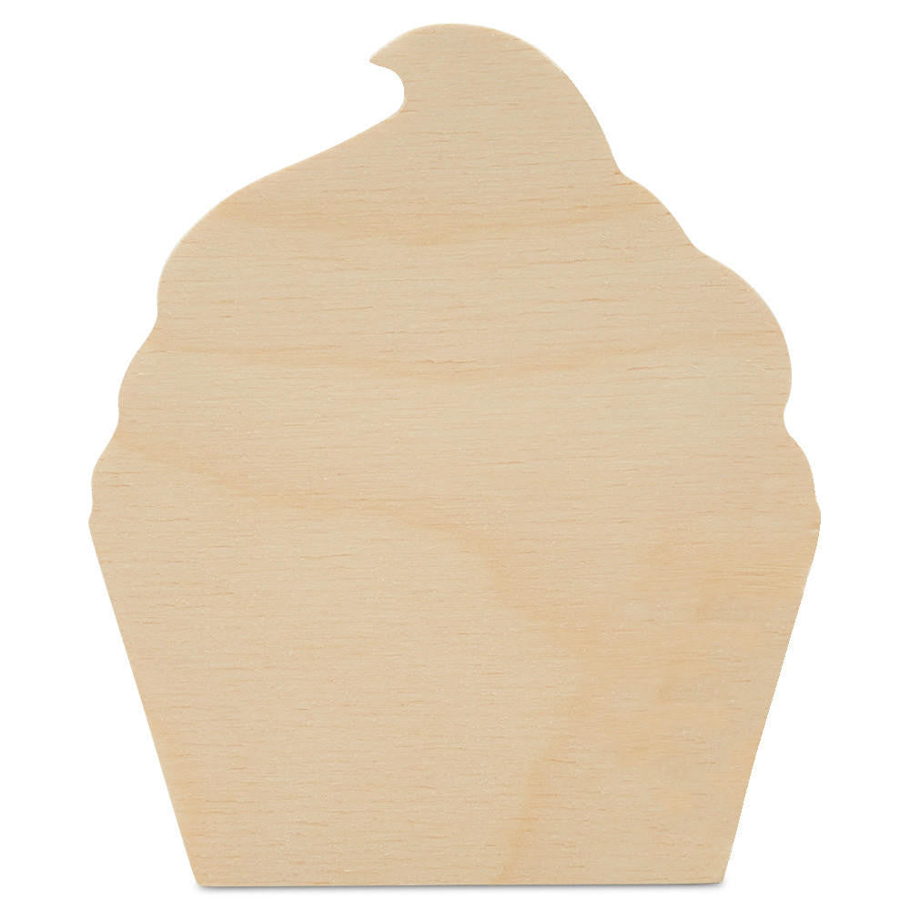 Woodpeckers Crafts Chunky Cupcake Cutout