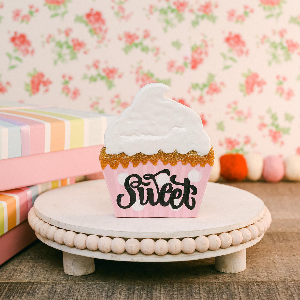 Woodpeckers Crafts Chunky Cupcake Cutout