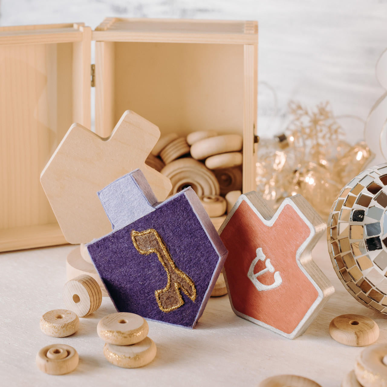 Chunky Dreidel Cutout