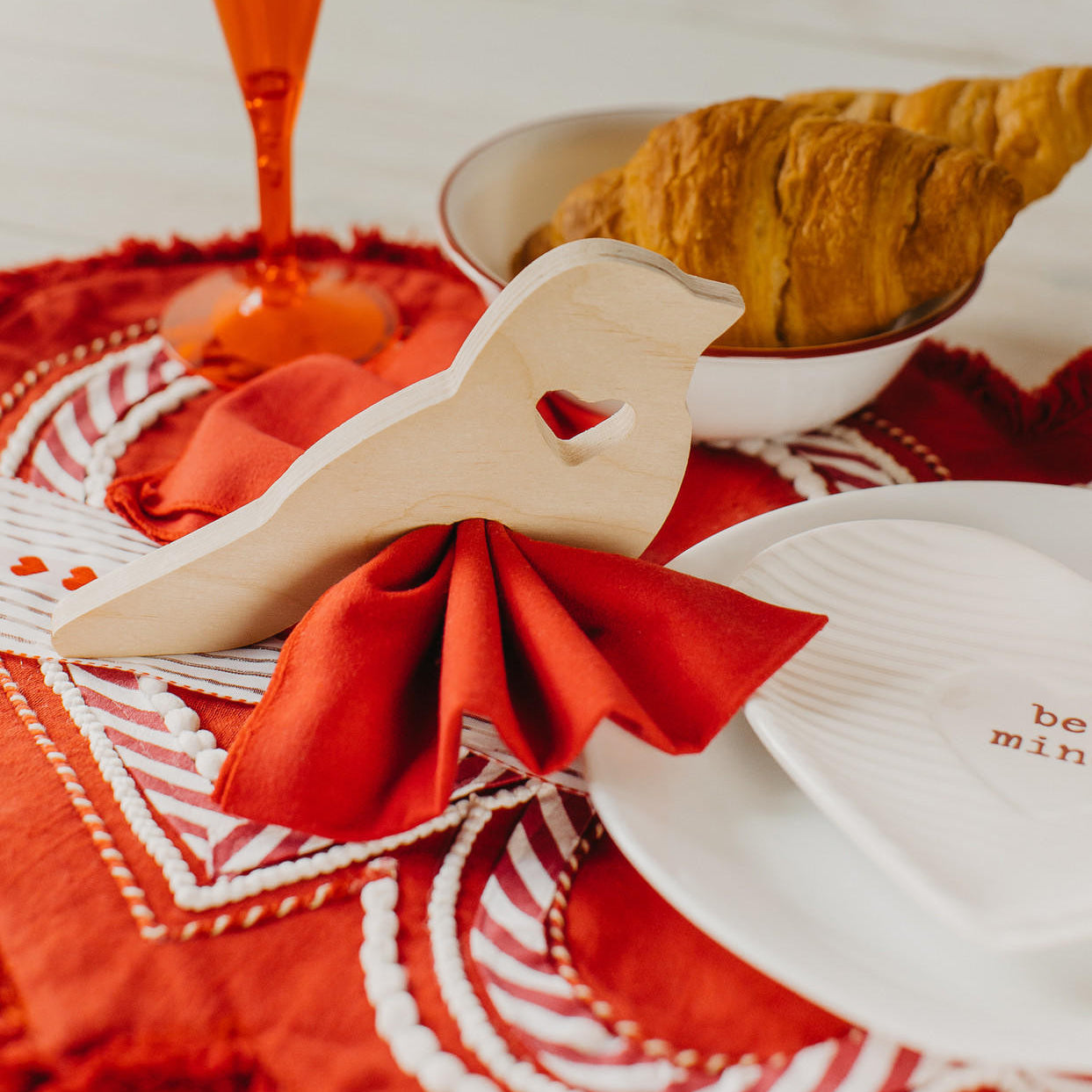 Woodpeckers Crafts Chunky Love Bird Note Holder Cutout