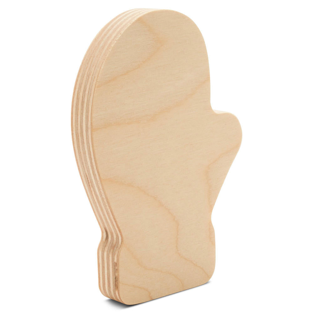 Woodpeckers Crafts Chunky Mitten