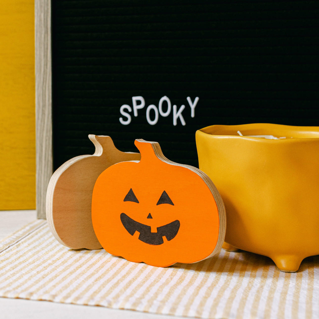 Woodpeckers Crafts Chunky Pumpkin Cutout