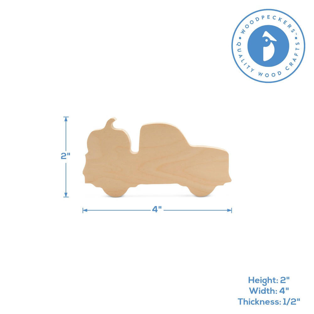 Woodpeckers Crafts Chunky Pumpkin Truck