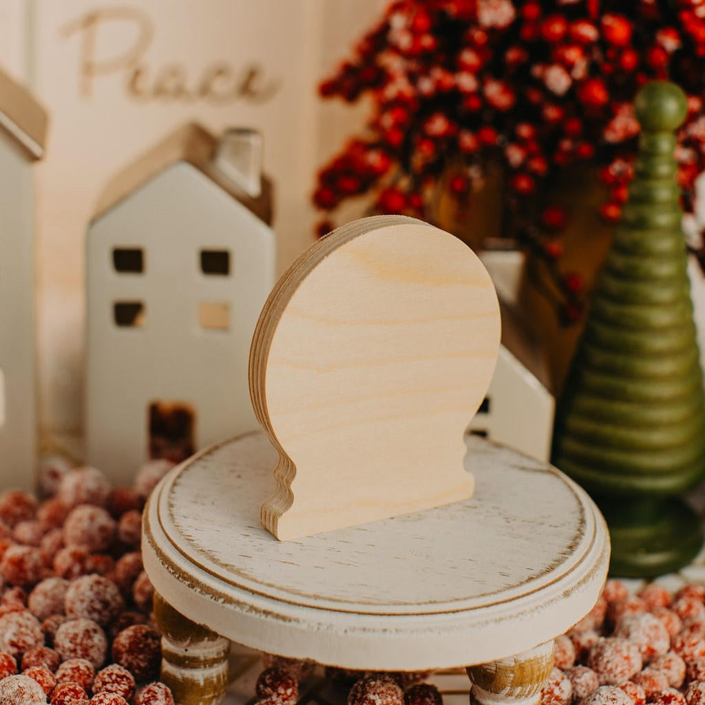 Woodpeckers Crafts Chunky Snow Globe