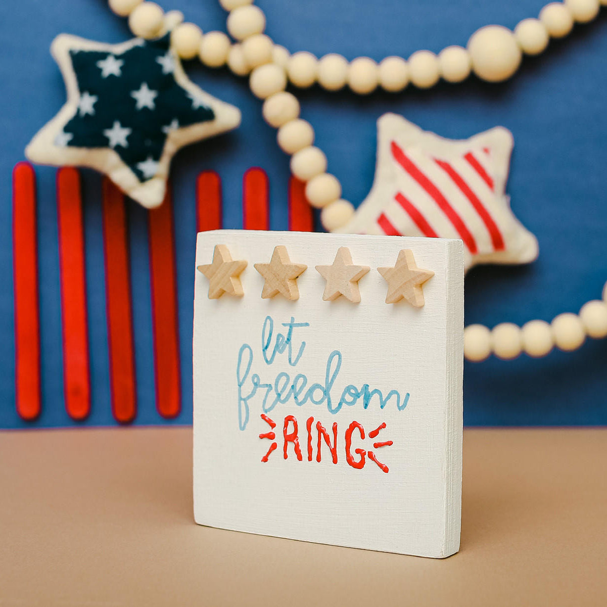 Woodpeckers Crafts Chunky Square Cutout