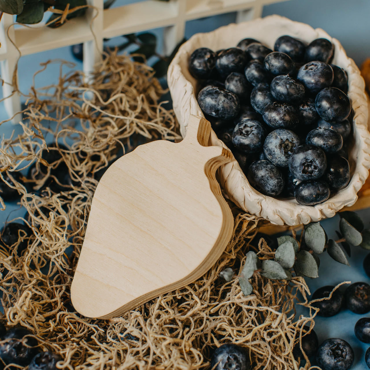 Woodpeckers Crafts Chunky Strawberry Cutout