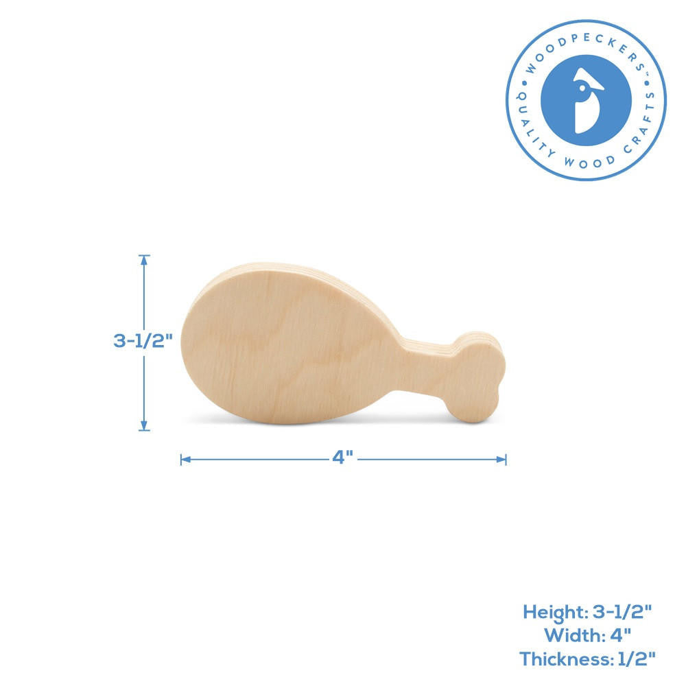 Woodpeckers Crafts Chunky Turkey Drumstick