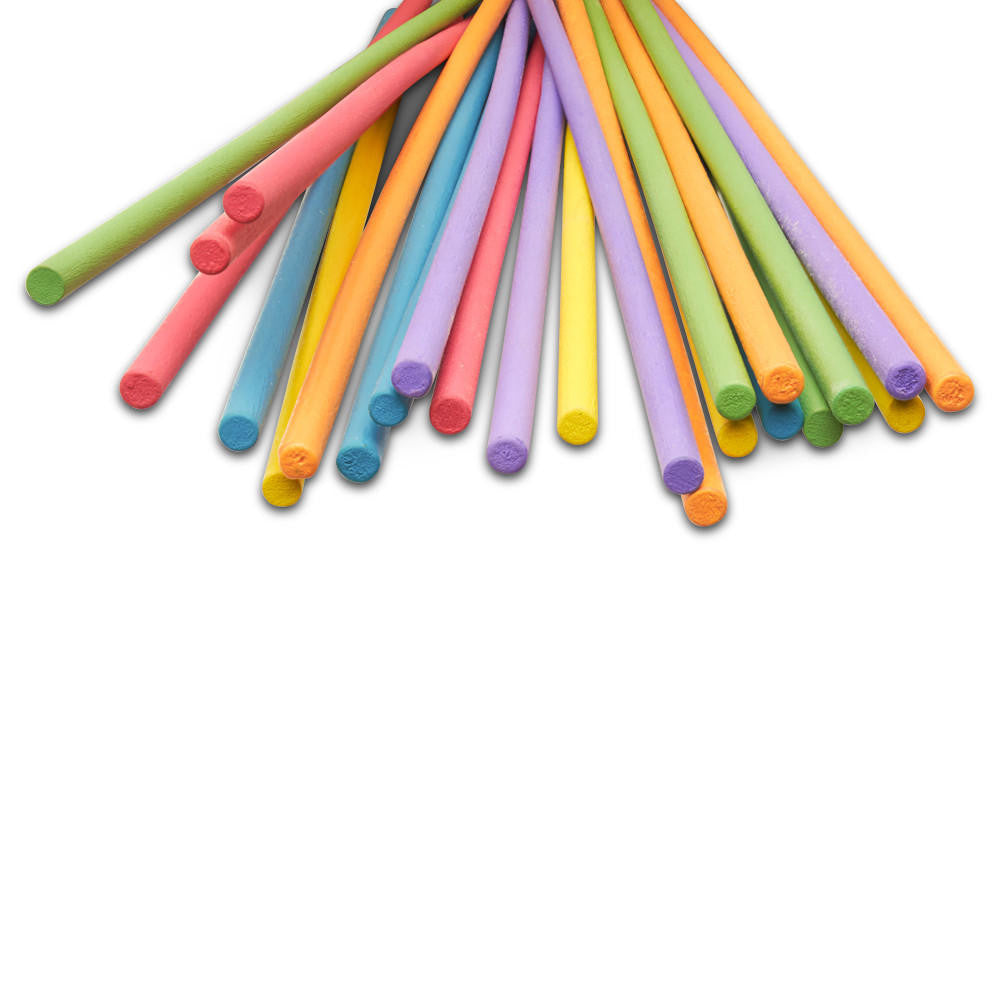 Woodpeckers Crafts Colored Dowel Rod Pack, 12” Assortment, 30 pieces