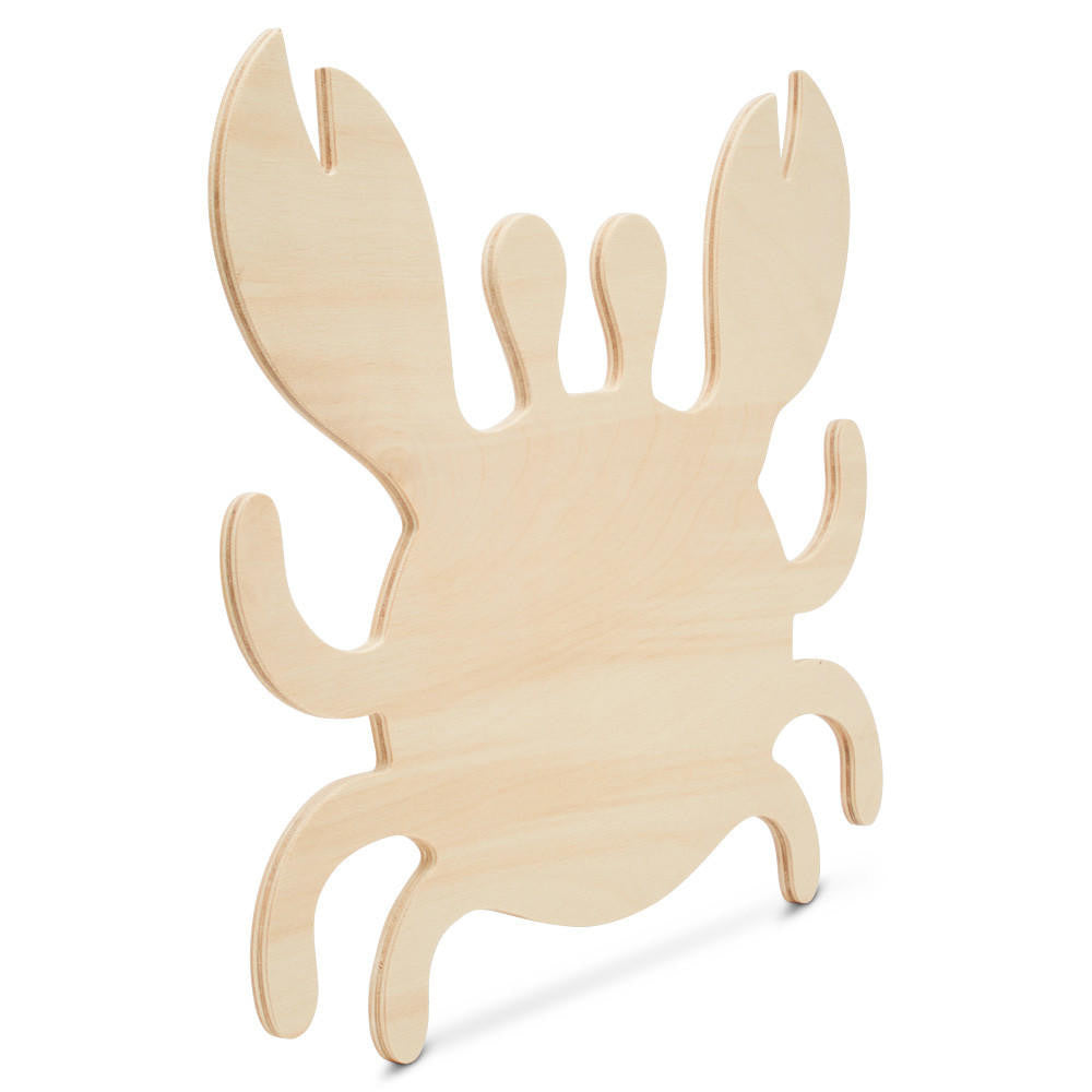 Woodpeckers Crafts Crab Wood Cutout 12”