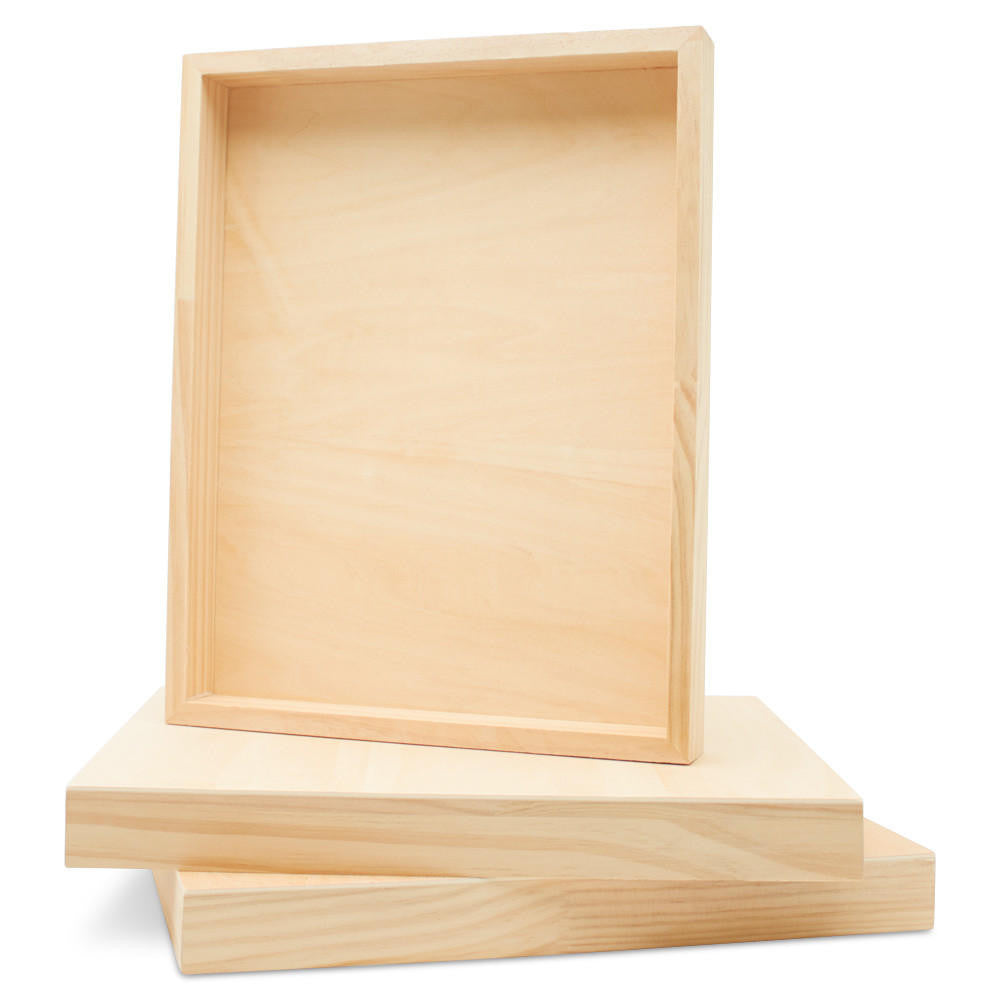 Woodpeckers Crafts Cradled Painting Panel, 11" x 14" x 1-1/2" Depth